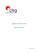 CLRG Annual Report 2013