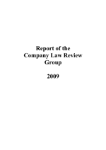 CLRG Annual Report 2009