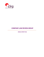 CLRG Annual Report 2016