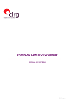 CLRG Annual Report 2018